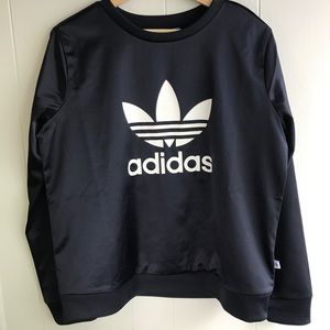 Bnwt adidas trefoil silky sweatshirt
